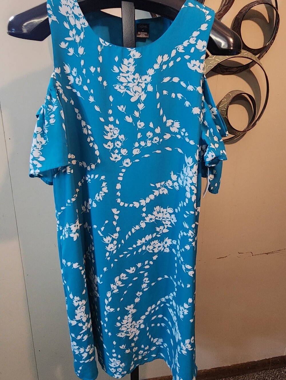 City Streets Cold Shoulder Dress